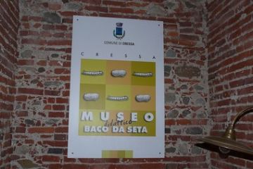 L'insegna del museo del baco da seta 
