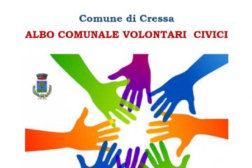 Volontariato Civico Comunale - Iscrizione al Registro dei  VOLONTARI