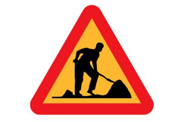Lavori di manutenzione in corso